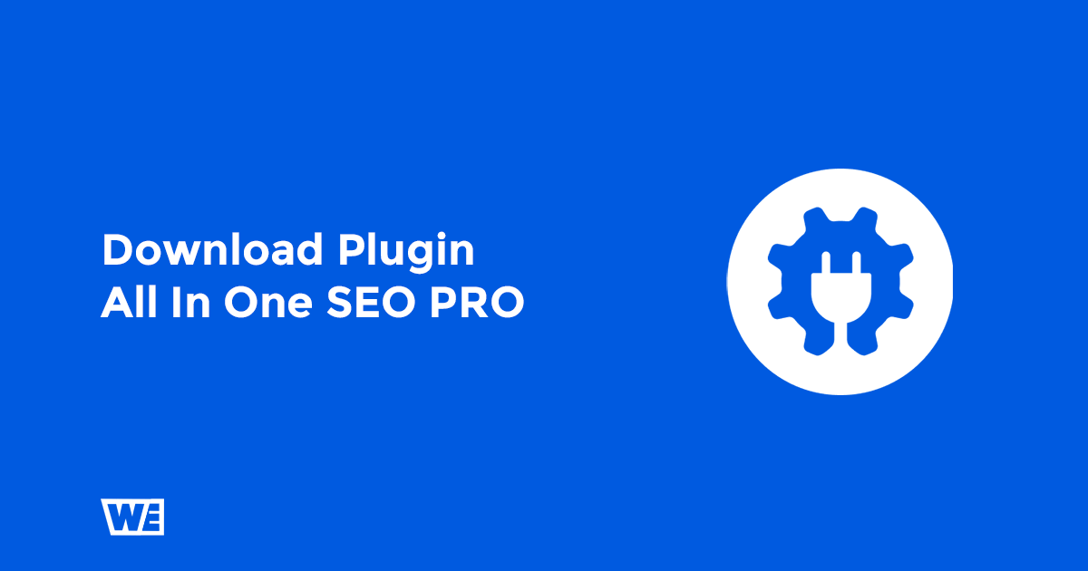 Download Plugin All In One SEO PRO
